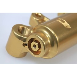 Fourche complete TECH acier couleur or 39mm fourreau or