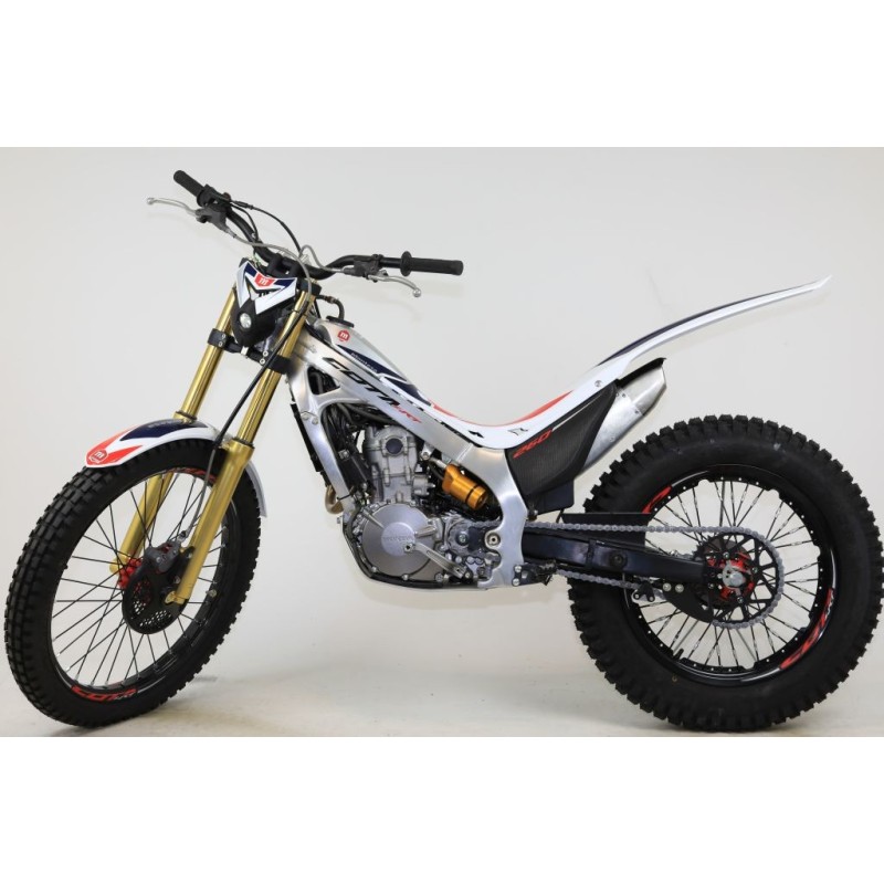 Fourche complete TECH acier couleur or 39mm fourreau or