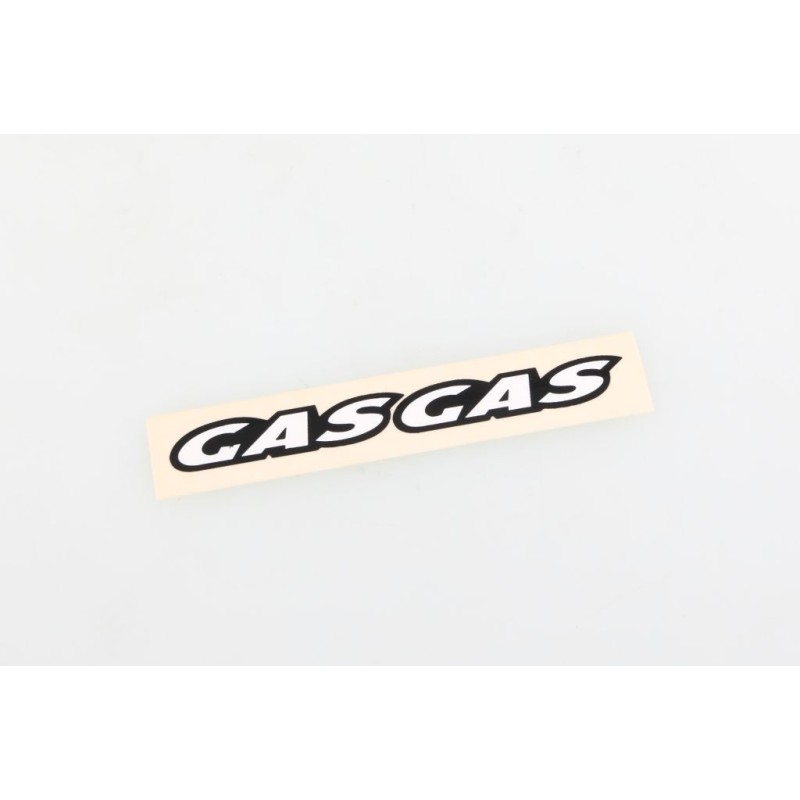 Autocollant GASGAS 30x194mm blanc