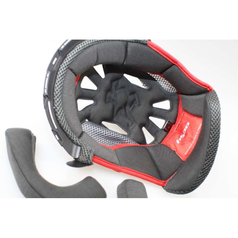 Interieur de casque HEBO Zone 4 carbone rouge