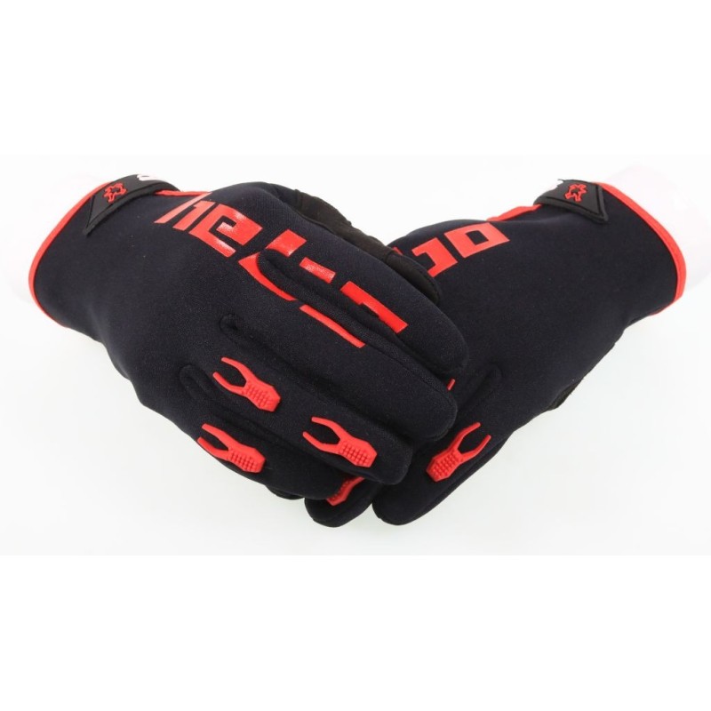 Gants HEBO Neopren noir/rouge
