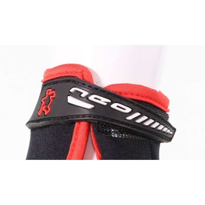 Gants HEBO Neopren noir/rouge