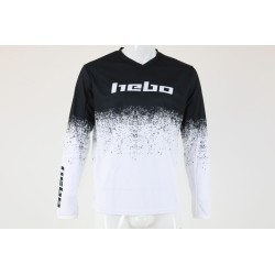Maillot HEBO Pro V blanc/noir