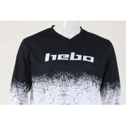 Maillot HEBO Pro V blanc/noir