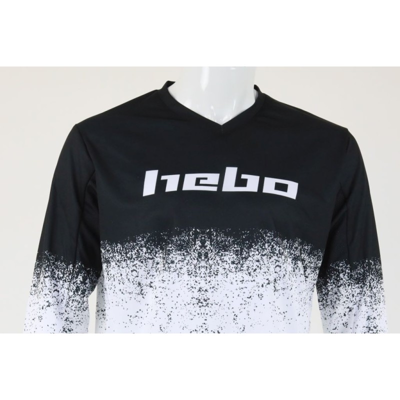 Maillot HEBO Pro V blanc/noir