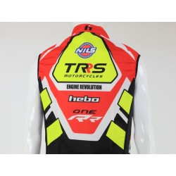 Veste technique TRS Wind Pro sans manches jaune