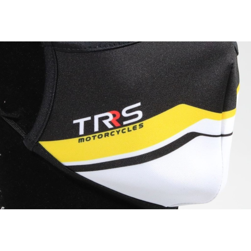 Masque Covid HEBO TRS noir/jaune