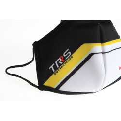 Masque Covid HEBO TRS noir/jaune