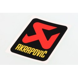 Adhésif AKRAPOVIC 75x58mm