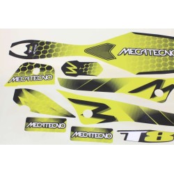 Kit autocollant MECATECNO T8 complet