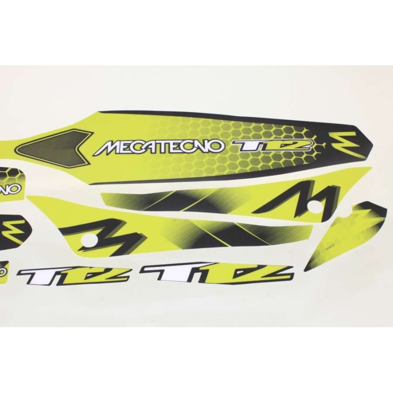 Kit autocollant MECATECNO T12 complet