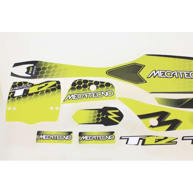 Kit autocollant MECATECNO T12 complet