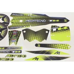 Kit autocollant MECATECNO T14 complet