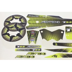 Kit autocollant MECATECNO T14 complet