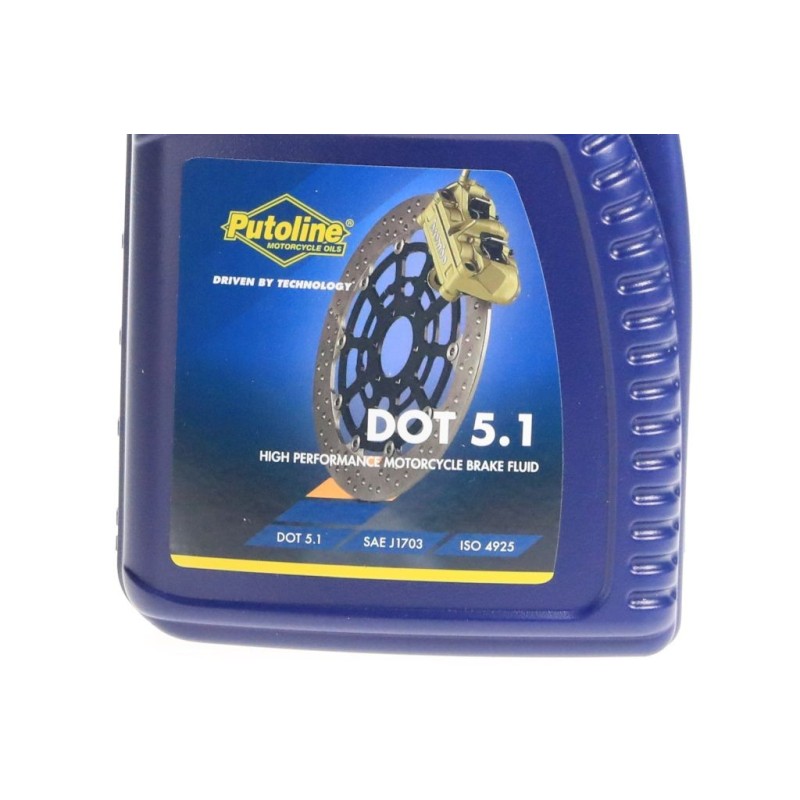 Liquide de frein PUTOLINE DOT 5.1 500ml