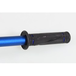 Revetement medium PRO GRIP ouvert au bout noir/bleu