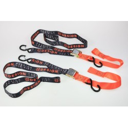 Sangles Up Design noir/orange