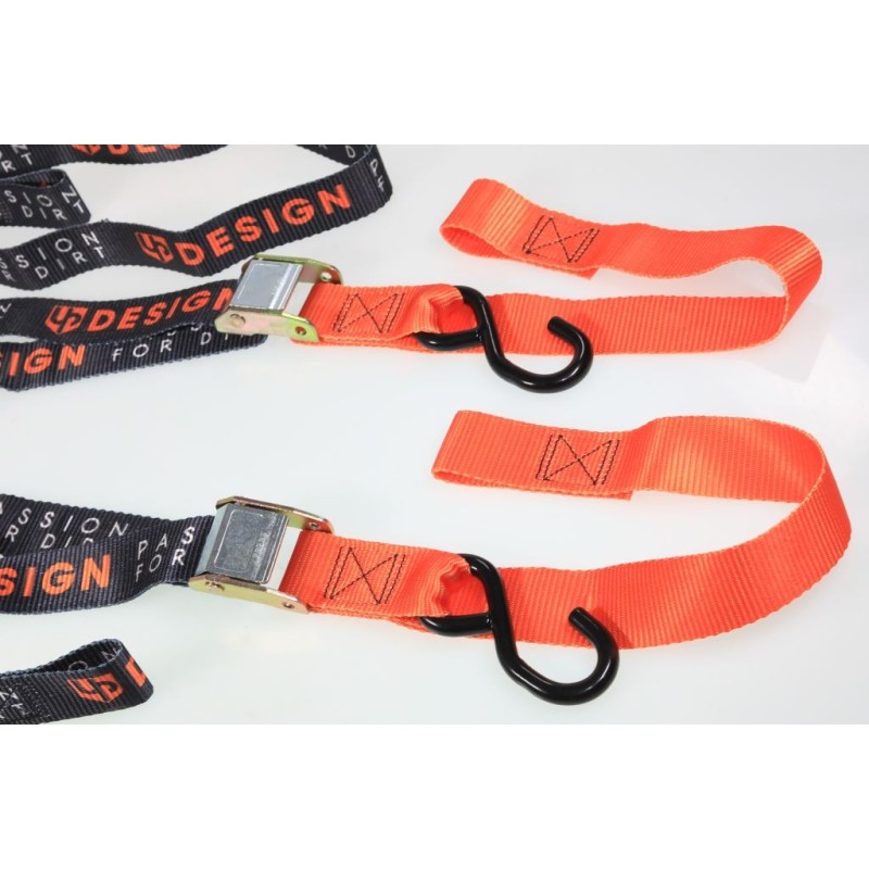 Sangles Up Design noir/orange