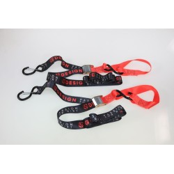 Sangles Up Design noir/rouge