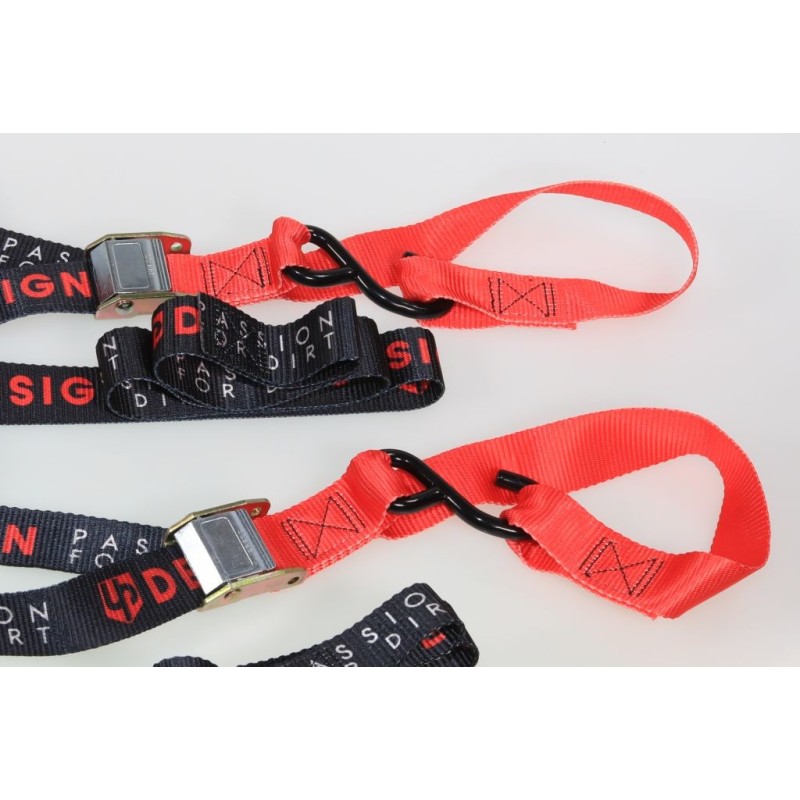 Sangles Up Design noir/rouge