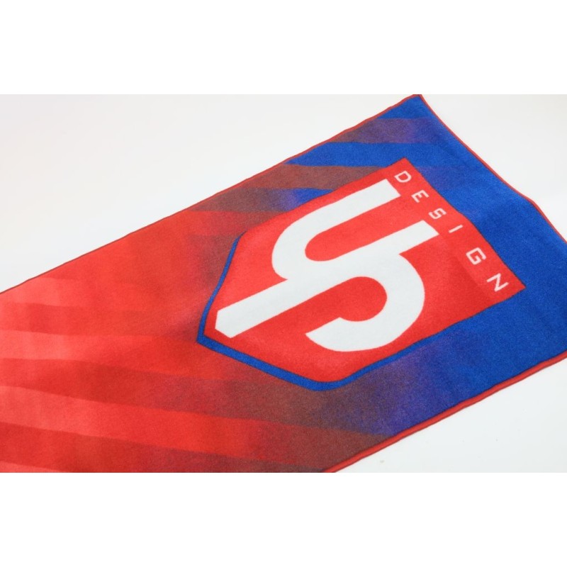 Tapis mecanique environnemental UP rouge/bleu