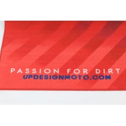 Tapis mecanique environnemental UP rouge/bleu