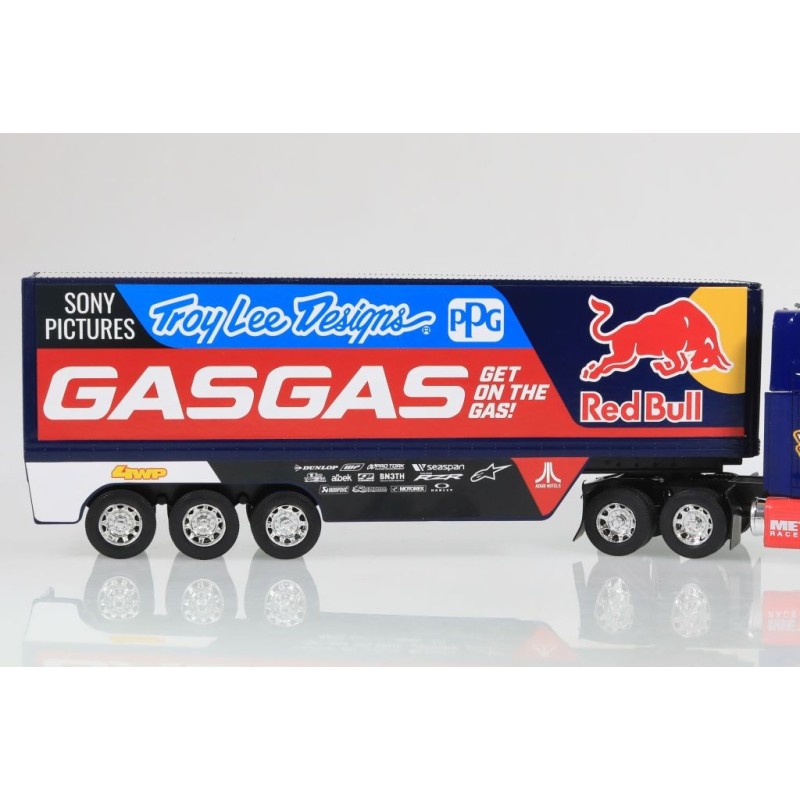 Miniature camion Team GasGas Troy Lee Redbull 1/32