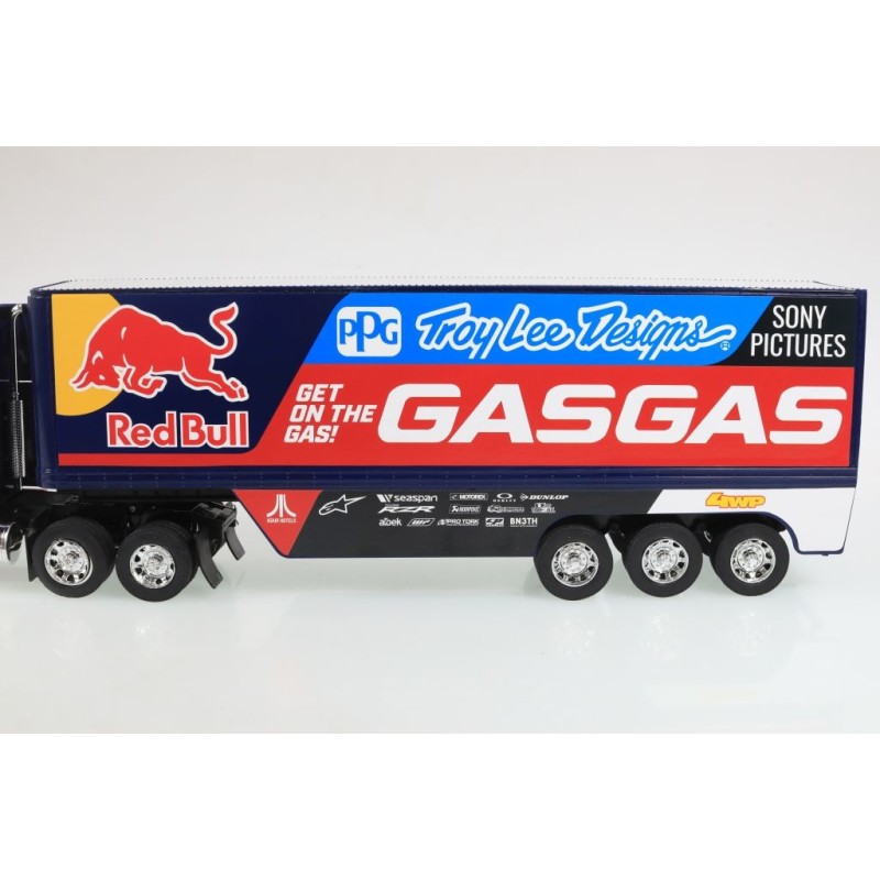 Miniature camion Team GasGas Troy Lee Redbull 1/32
