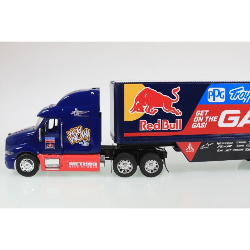 Miniature camion Team GasGas Troy Lee Redbull 1/32