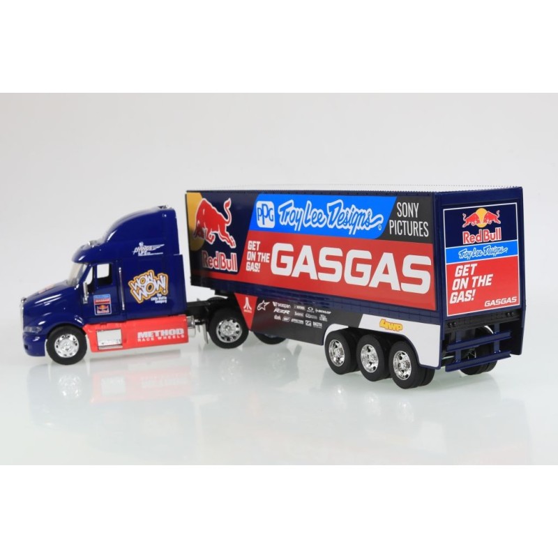 Miniature camion Team GasGas Troy Lee Redbull 1/32