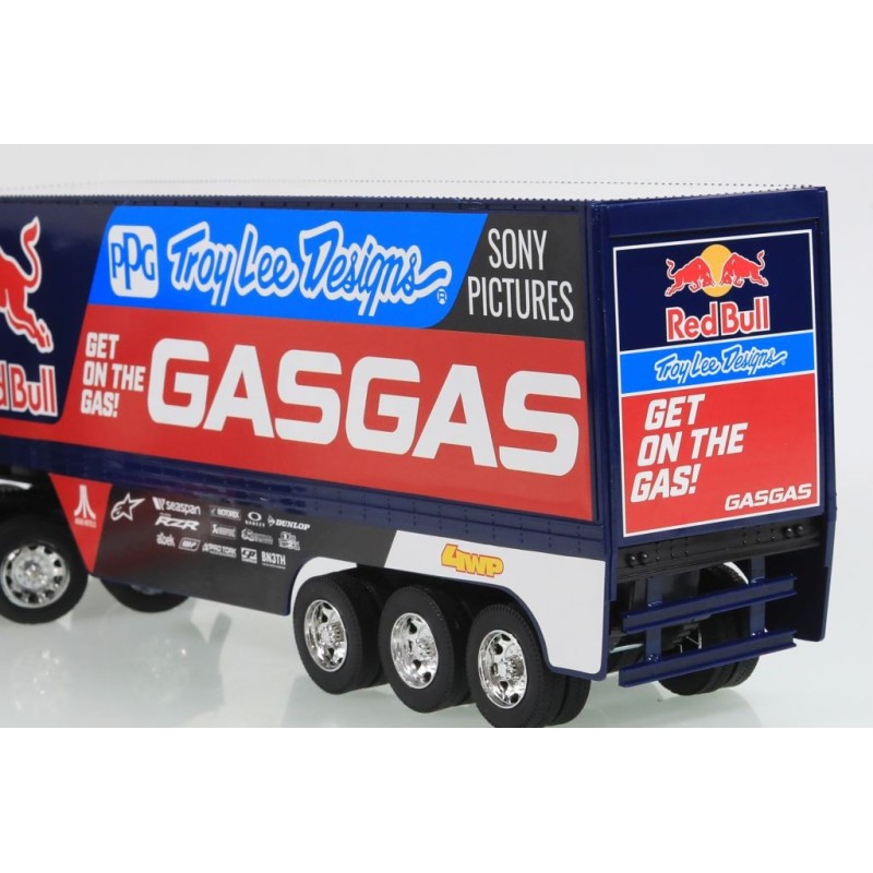 Miniature camion Team GasGas Troy Lee Redbull 1/32