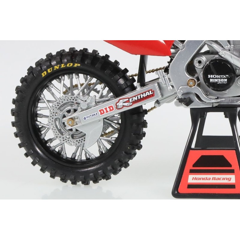 Miniature moto HONDA HRC CRF 450 R N°94 Ken Roczen 1/6e