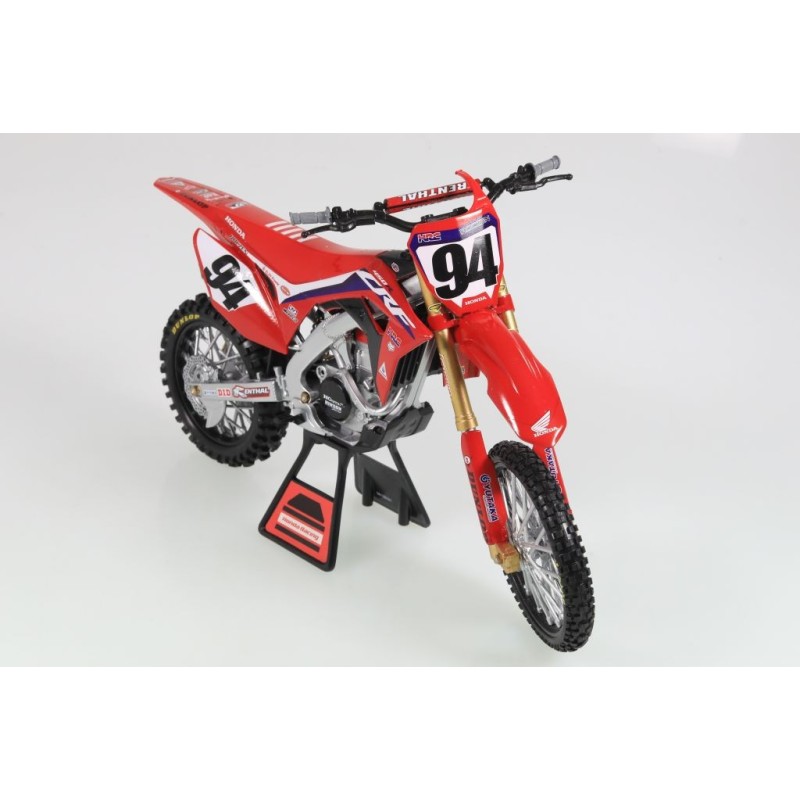 Miniature moto HONDA HRC CRF 450 R N°94 Ken Roczen 1/6e