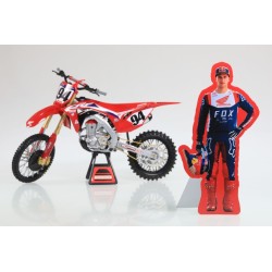 Miniature moto HONDA HRC CRF 450 R N°94 Ken Roczen 1/6e