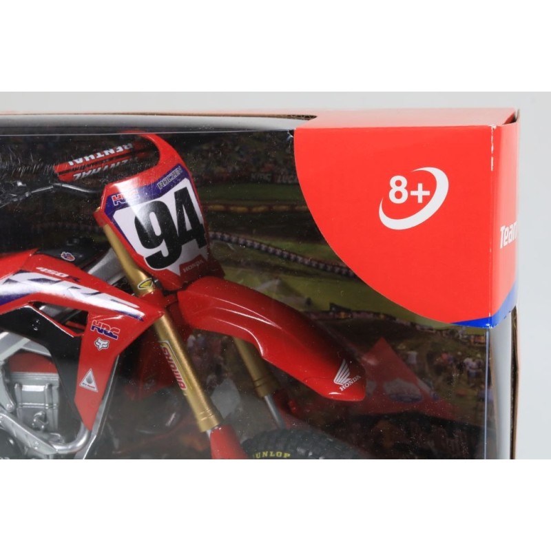 Miniature moto HONDA HRC CRF 450 R N°94 Ken Roczen 1/6e