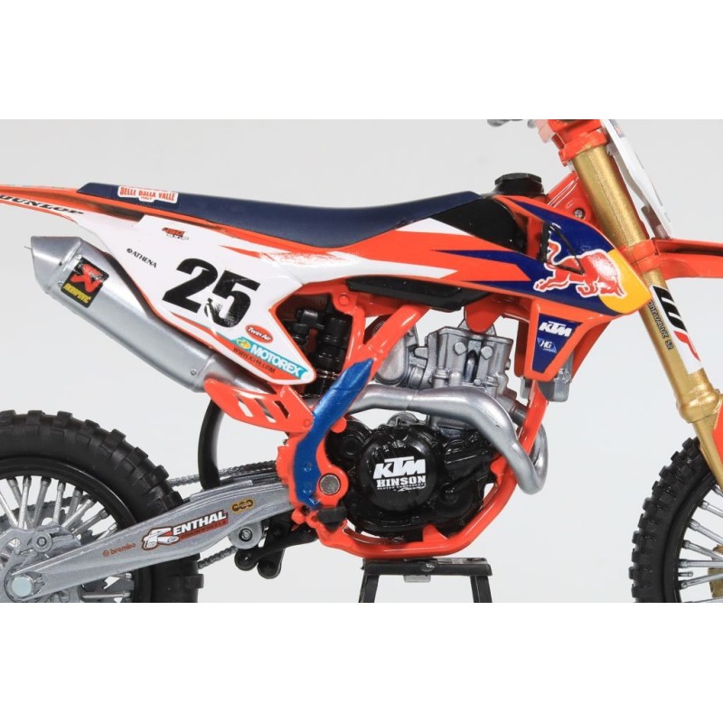 Miniature moto KTM SXF 450 N°25 M.MUSQUIN 1/10e