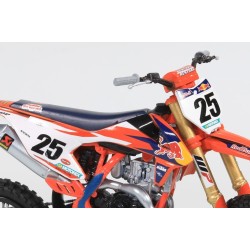 Miniature moto KTM SXF 450 N°25 M.MUSQUIN 1/10e