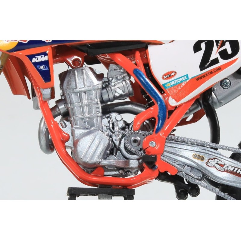 Miniature moto KTM SXF 450 N°25 M.MUSQUIN 1/10e