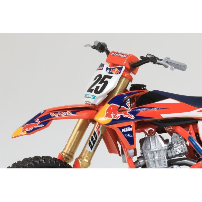 Miniature moto KTM SXF 450 N°25 M.MUSQUIN 1/10e