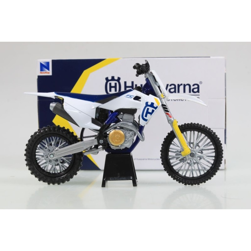 Miniature moto HUSQVARNA FC450 2019 1/12e