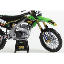 Miniature moto KAWASAKI KX450F N°319 Q.PRUGNIERES 1/12e