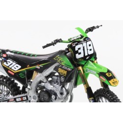 Miniature moto KAWASAKI KX450F N°319 Q.PRUGNIERES 1/12e