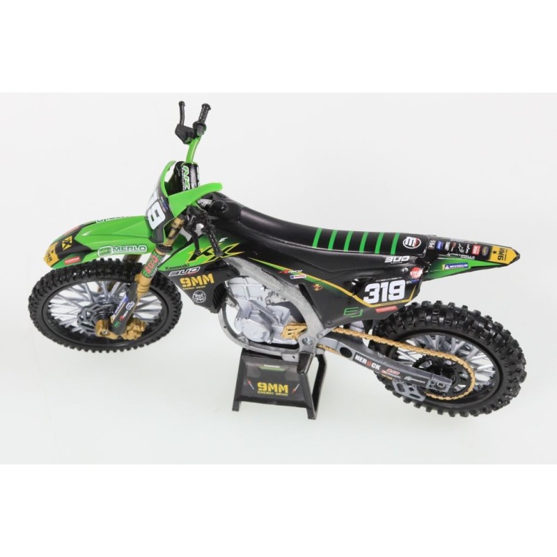 Miniature moto KAWASAKI KX450F N°319 Q.PRUGNIERES 1/12e