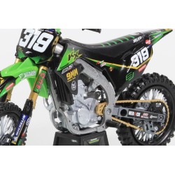Miniature moto KAWASAKI KX450F N°319 Q.PRUGNIERES 1/12e
