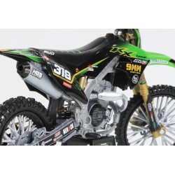 Miniature moto KAWASAKI KX450F N°319 Q.PRUGNIERES 1/12e