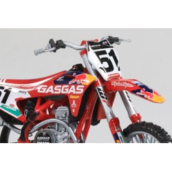 Miniature moto GASGAS 450F N°51 J.BARCIA 1/12e