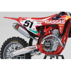 Miniature moto GASGAS 450F N°51 J.BARCIA 1/12e