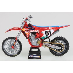 Miniature moto GASGAS 450F N°51 J.BARCIA 1/12e