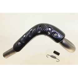 Protection coude echappement carbone TERMIGNONI 