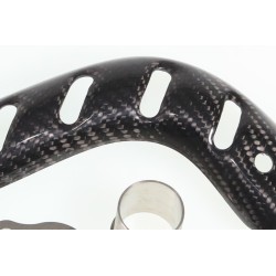Protection coude echappement carbone TERMIGNONI 